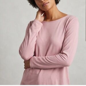 Marla Wynne Layers Matte Jersey Long Sleeve Tee